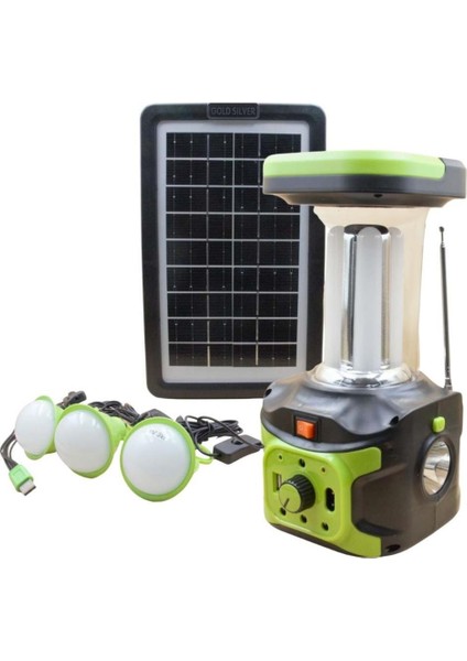 GS-906P Güneş Enerjili Solar Lamba