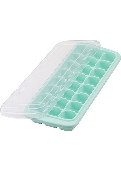 Kapaklı Silikon Buz Kalıbı ve 24 Bölmeli Buz Kalıpları (Yurt Dışından)