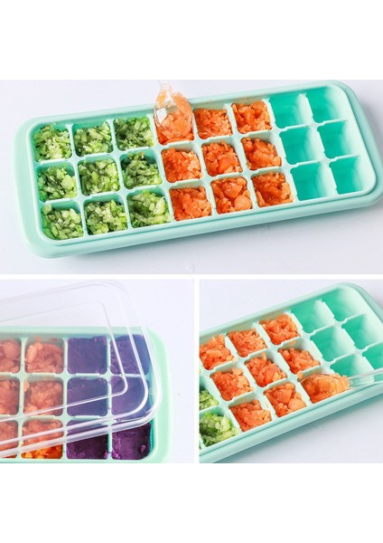 Kapaklı Silikon Buz Kalıbı ve 24 Bölmeli Buz Kalıpları (Yurt Dışından) fırsatları