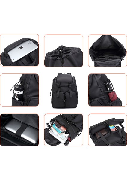 Erkek Sırt Çantası Çift Omuz Büyük Kapasiteli Seyahat Çantası (Yurt Dışından) modelleri