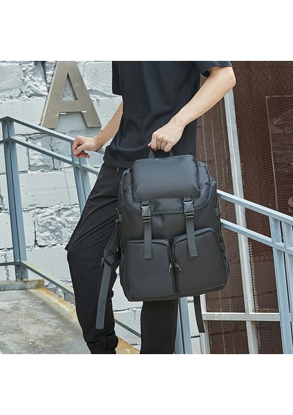 Erkek Sırt Çantası Çift Omuz Büyük Kapasiteli Seyahat Çantası (Yurt Dışından) indirimleri