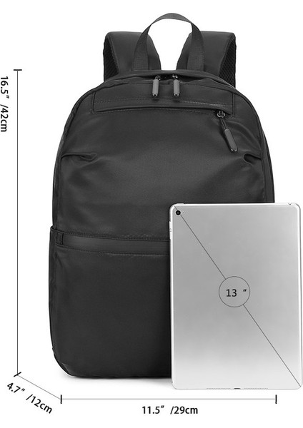 Omuz Çantası Erkek Büyük Kapasiteli Basit Seyahat Sırt Çantası (Yurt Dışından) fiyatları