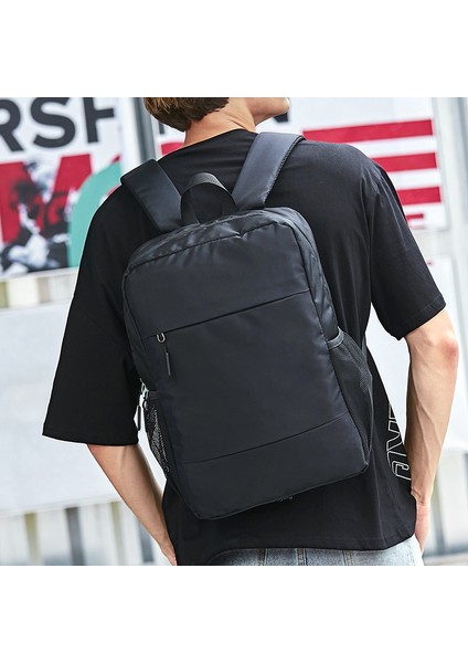 Düz Renk Erkek Omuz Çantası Moda Iş Sırt Çantası (Yurt Dışından) fırsatları