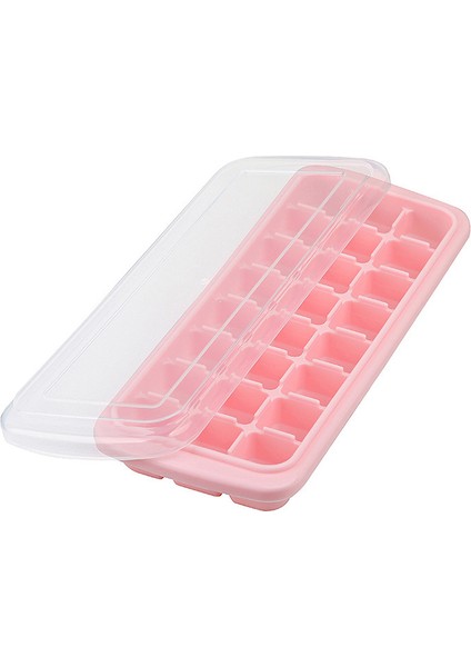 Kapaklı Silikon Buz Kalıbı ve 24 Bölmeli Buz Kalıpları (Yurt Dışından)