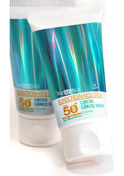 We Mara Kids Sunscreen Cream Spf 50+