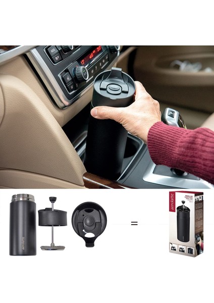 Press & Go French Press Travel Mug