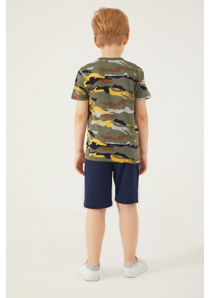 Military Camouflage Erkek Çocuk Bermuda Takım indirimleri