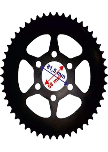 Pulsar Ns 200 Arka Dişli 520-50T Iç 58 mm Öm