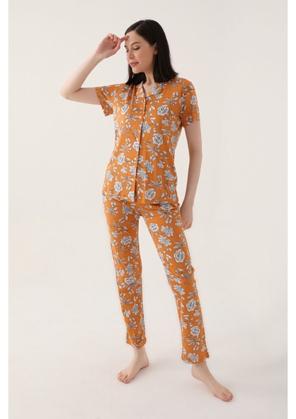 Safran Kadın Gömlek Pijama modelleri