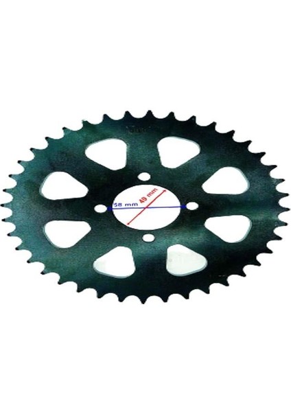 AU200 Arka Dişli 530-40T Iç 49XIND Öm