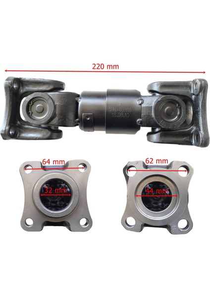 Atv Cf Arka Şaft 500-550CC Orj