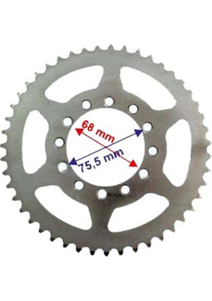 Asya 200 Arka Dişli 428-47T Iç 68 mm Öm