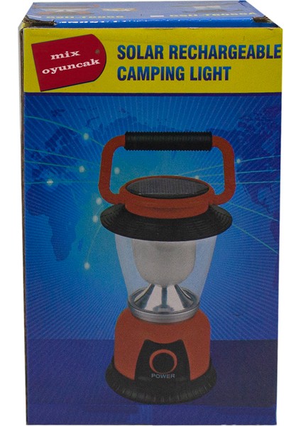 Solar Kamp Lambası Güneş Enerjili Şarjlı Pilli USB Çıkışlı