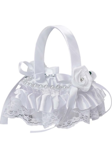 Düğün Çiçek Sepeti Çiçekler Düğünler Için Tutlu Kişiler Kutlamaları Stil B (Yurt Dışından)