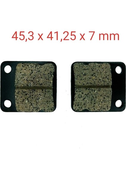 Kawasaki Uyumlu Arka Fren Disk Balatası SFA054 Klx 150 Lkx 65