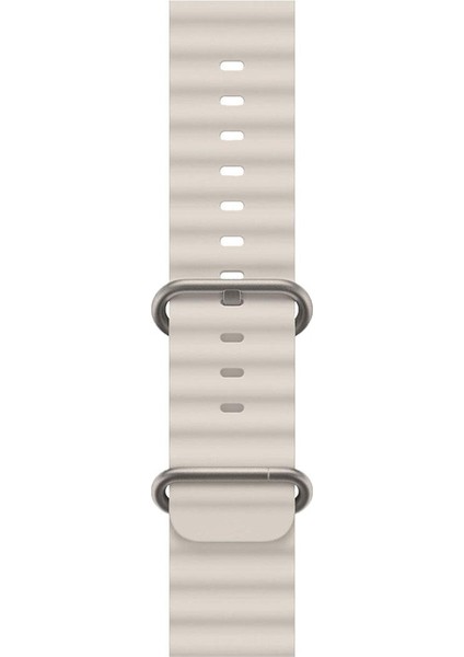 Apple Watch 42-44-45-49MM KRD-28 Ocean Bej Kordon fiyatları