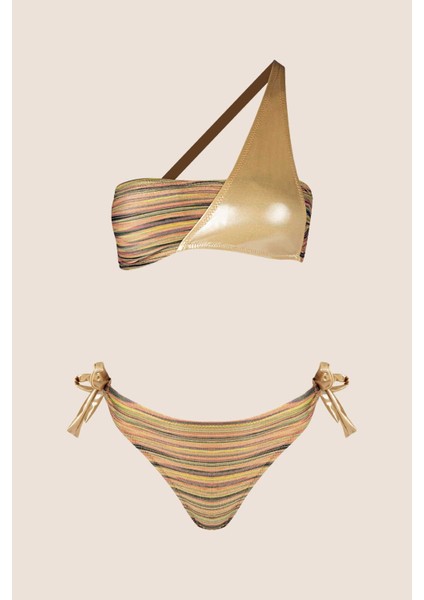 40741 Gold Simli Bikini Takımı fırsatları