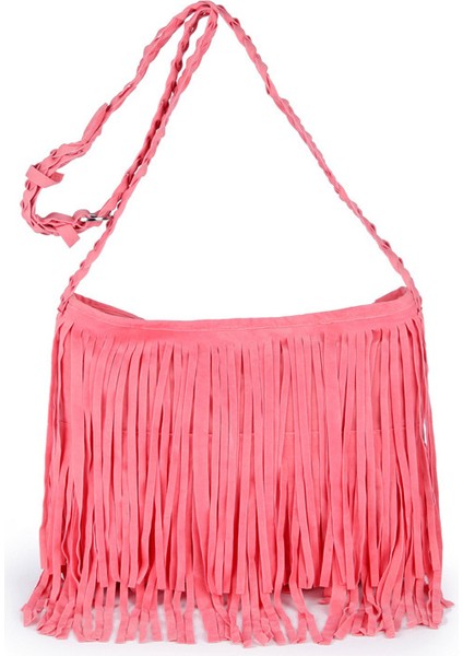 Omuz Çantası Püskül Bayan Omuz Çantası (Yurt Dışından)