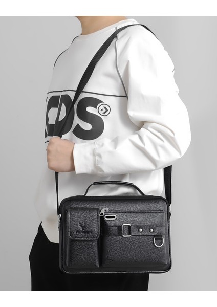 Messenger Çanta Erkek Messenger Çanta Pu Omuz Çantası (Yurt Dışından) fiyatları