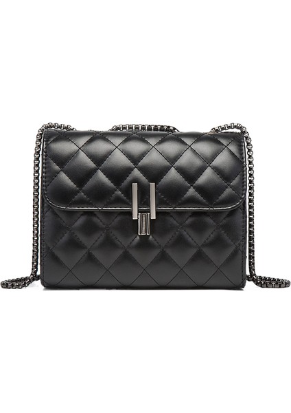 Omuz Çantası Bayan Zincirli Pu Omuz Çantası (Yurt Dışından)