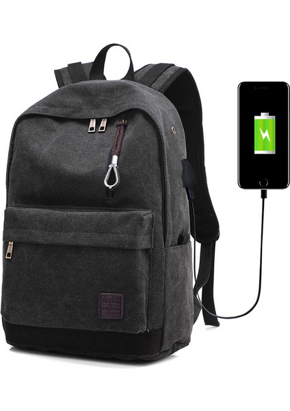USB Şarj Portlu Sırt Çantası Sırt Çantası (Yurt Dışından)