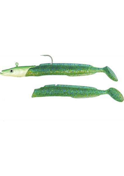 Salt Eel 10CM 12GR X2 Silikon Yem 021 Blue Glitter indirimleri