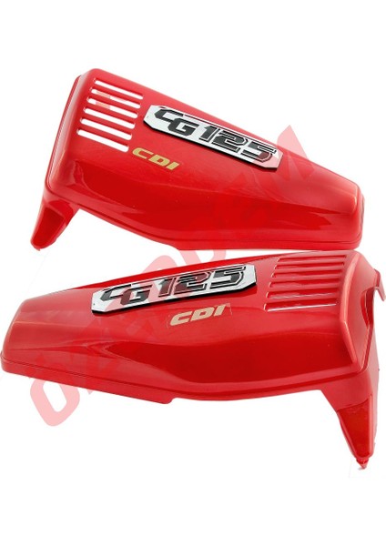 125 Cg Model Yan Kapak Kırmızı