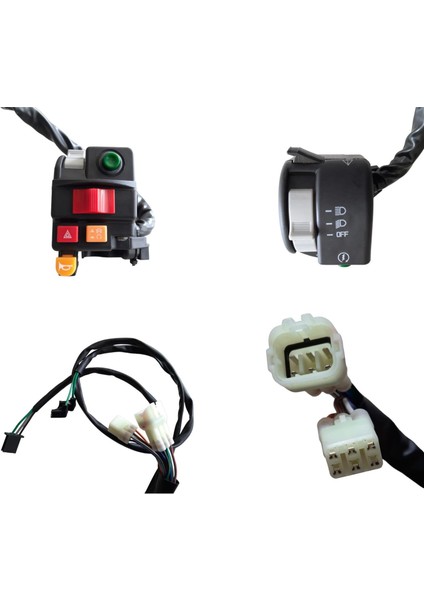 Atv Sol Kumanda Komple 500Au-6L 800Atr Orj