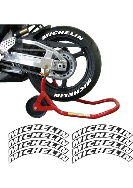 Mıchelın Beyaz 3d Lastik Yanak Yazısı