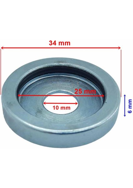 Atv Buggy Ön Salıncak Toz Kapağı 10-34-25-6 mm Öm