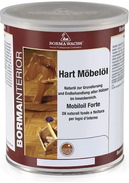 Hard Furniture Oil 90 Gloss - Mobilya Yağı (Parlak)