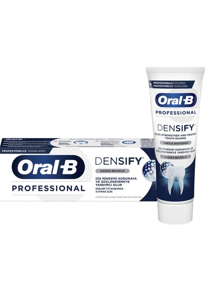 Professional Densify Hassas Beyazlık Diş Macunu 65 ml 4'lü Paket fiyatları