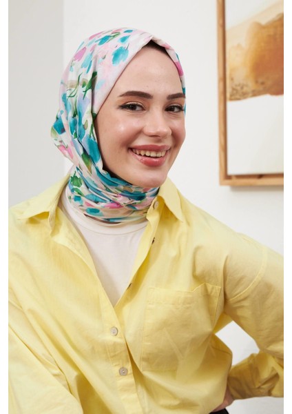 Botanik Serisi İndigo Pamuk Viskon Şal 3023-06 fiyatları