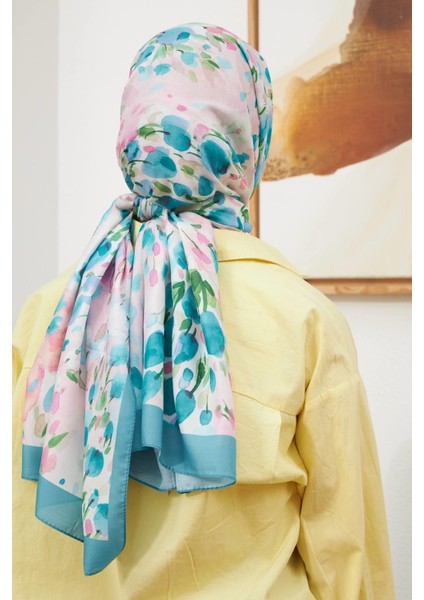 Botanik Serisi İndigo Pamuk Viskon Şal 3023-06 indirimleri