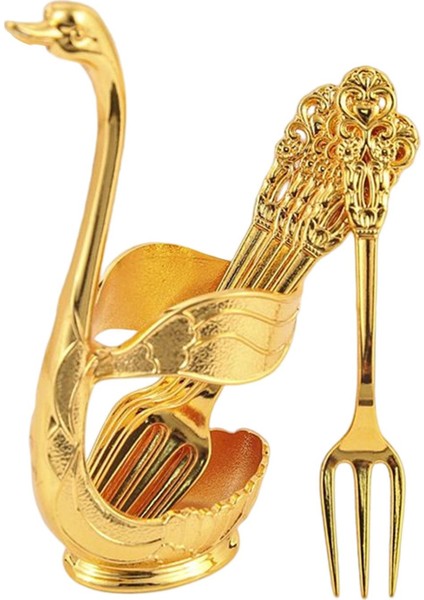 6 Adet Buzlu Çay Şeker Çatal Aureate ile Kuğu Sahibi (Yurt Dışından) fiyatları