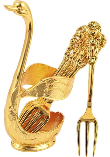 6 Adet Buzlu Çay Şeker Çatal Aureate ile Kuğu Sahibi (Yurt Dışından) fırsatları