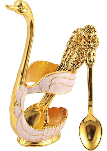 6pcs Buz Çay Aureate ile Swan Tutucu (Yurt Dışından) fiyatları