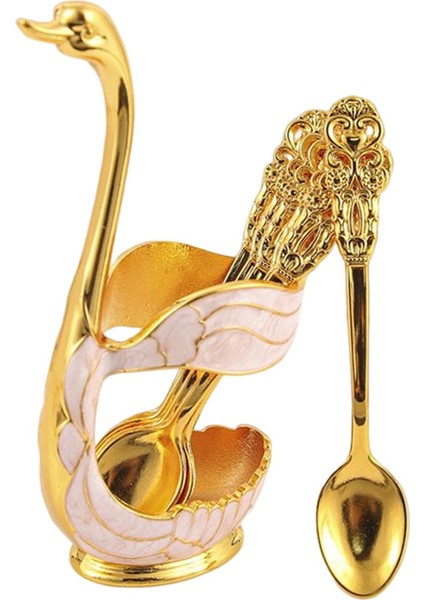 6pcs Buz Çay Aureate ile Swan Tutucu (Yurt Dışından) modelleri