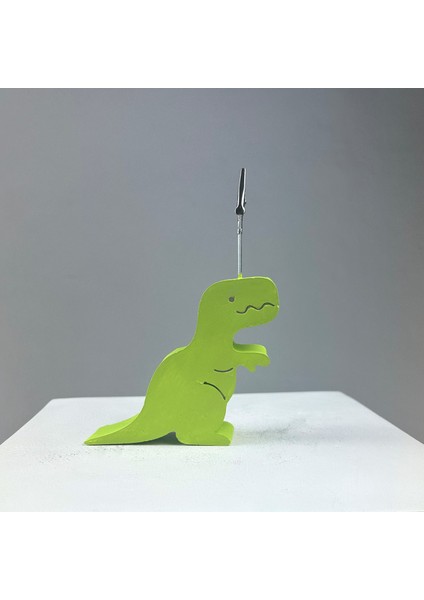 Yeşil Tyrannosaurus Rex Dinazor Not Tutucu