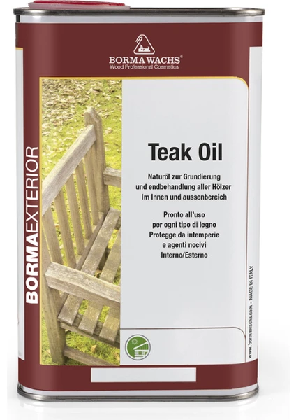 Borma Wachs Teak Oil - Tik Yağı