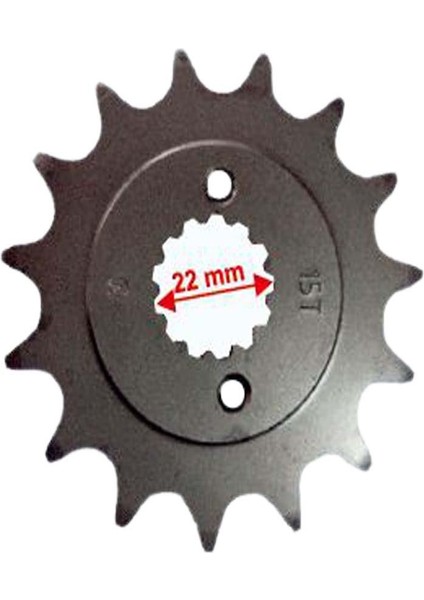 Ön Dişli 520-15T Bajaj Dominar 400 - Ktm Duke 390 Öm