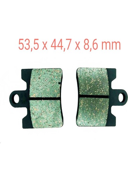 Suzuki Ön Fren Disk Balatası FA283/4 Uyumlu AN250-400