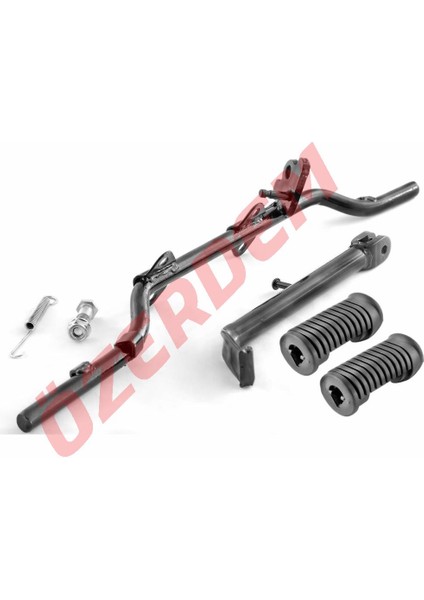 Cg Ön Basamak Demiri ve Yan Sehpa Lastikli