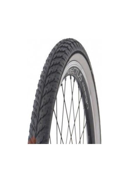 Bisiklet Dış Lastik 26 X 2.00 Beyaz Yanak Nda 3 Anlaş