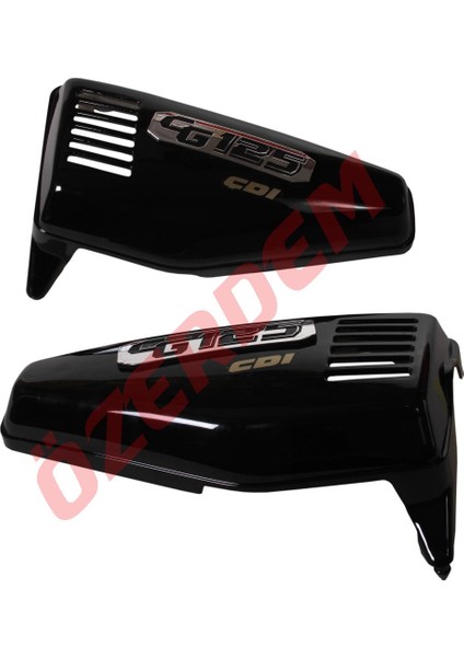 125 Cg Model Yan Kapak Siyah