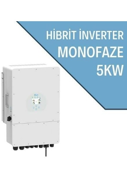 5kw Hibrit Monofaze Inverter