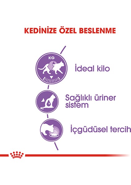 Royal Canin Sterilised Jelly Pouch Kedi Maması 85GR fiyatları