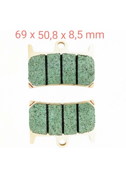 Yamaha Ön Disk Balata FA380 Tw Uyumlu Fazer 8-Mt-01(05-06)