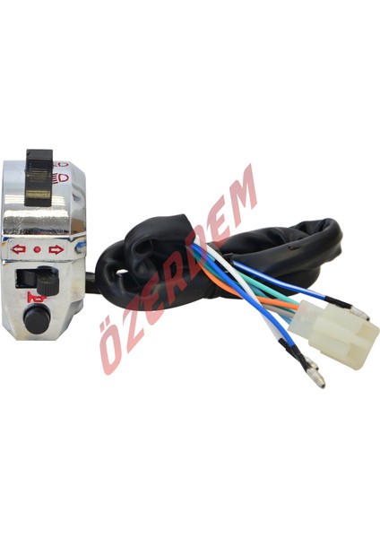 125 Cg Model Sol Kumanda Nikel (Erkek Soket)