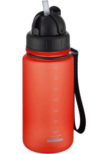 Pipetli 400 ml Tritan Çocuk Su Matarası Fiftyfifty
